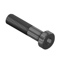 MODULAR SOLUTIONS BLACK OXIDE PLATED FASTENER M8 X 35MM LOW HEAD SOCKET CAP SCREW